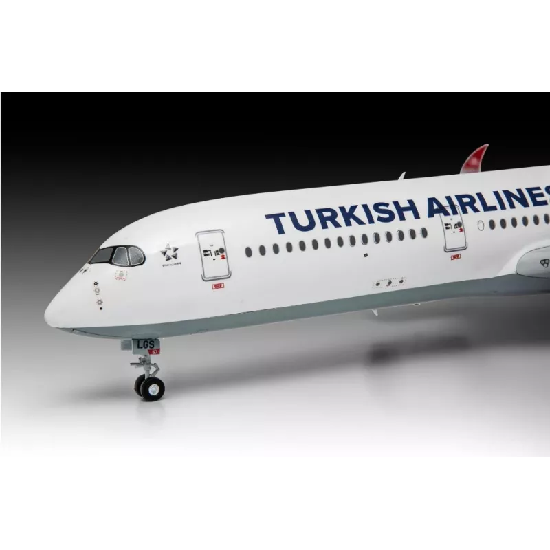 Plastikmodellflugzeug REVELL Airbus A350-900 Turkish Airlines 1/144 Maßstab