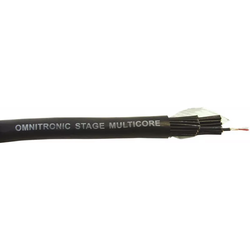 Multicore-Kabel Omnitronic 24 x 2 x 0,12, 100-m-Rolle