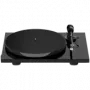 Plattenspieler Project E1 BT AT3600L Hochglanz Schwarz — riemengetriebener Plattenspieler mit AT3600L Tonabnehmer, Bluetooth-Ausgang