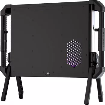 Eblaztr Tragbares PC-Gehäuse - Schwarz - PC-Gehäuse - Mini Tower - Schwarz