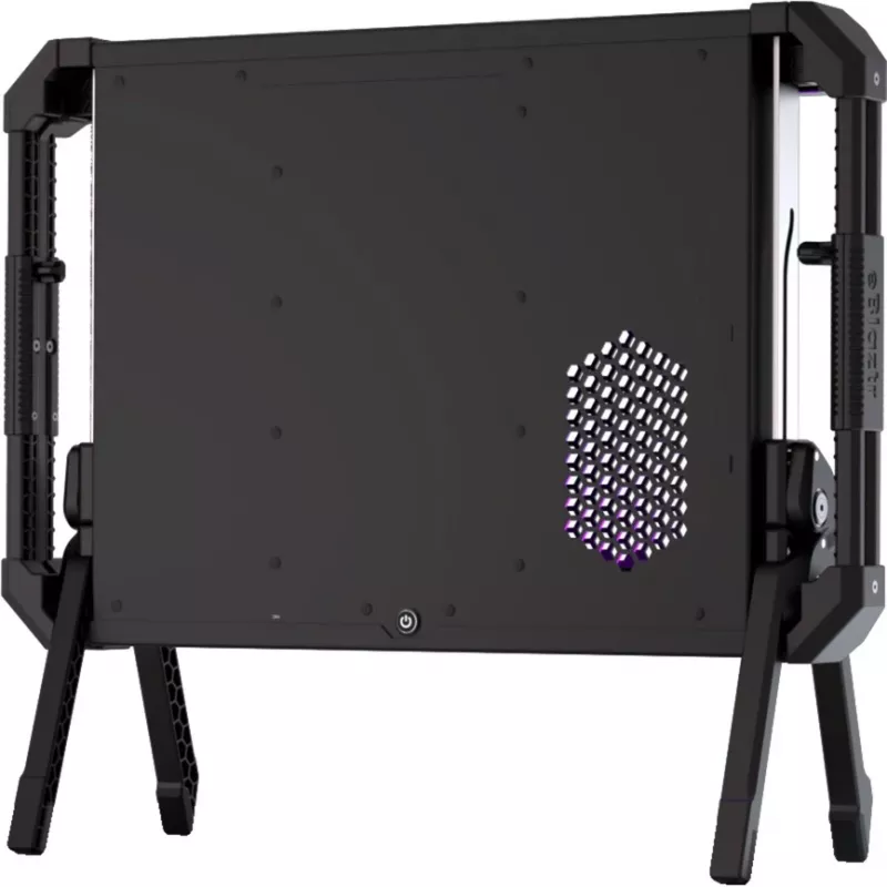 Eblaztr Tragbares PC-Gehäuse - Schwarz - PC-Gehäuse - Mini Tower - Schwarz