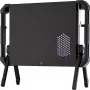 Eblaztr Tragbares PC-Gehäuse - Schwarz - PC-Gehäuse - Mini Tower - Schwarz