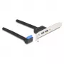 DeLOCK 83015 Interner USB 3.2 Gen 1 Adapter Schwarz 5 Gbit/s