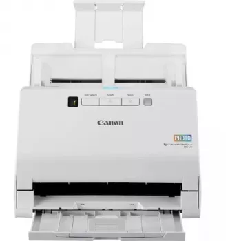 Canon imageFORMULA RS40 Foto- & Dokumentenscanner, 600 x 600 DPI, 40 ppm, 30 ppm, Graustufen, Monochrom, Einzelblatteinzugsscanner, Weiß