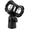 Klemmenhalter Omnitronic schlank-01 Schwarz — Mikrofon-/Zubehörklemme, kompaktes schlank-Design