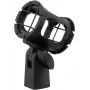 Klemmenhalter Omnitronic schlank-01 Schwarz — Mikrofon-/Zubehörklemme, kompaktes schlank-Design