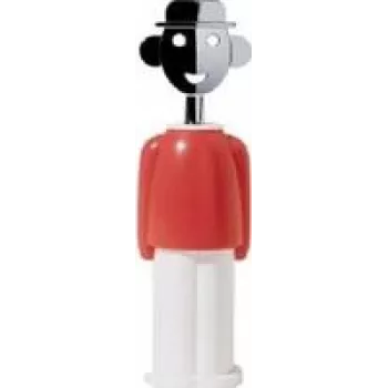 Korkenzieher Alessi AAM23 R Mehrfarbig Höhe 210 mm