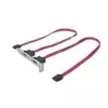 Slotblech 2x internes SATA auf 2x eSATA extern DeLOCK 65116