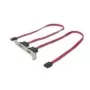 Slotblech 2x internes SATA auf 2x eSATA extern DeLOCK 65116