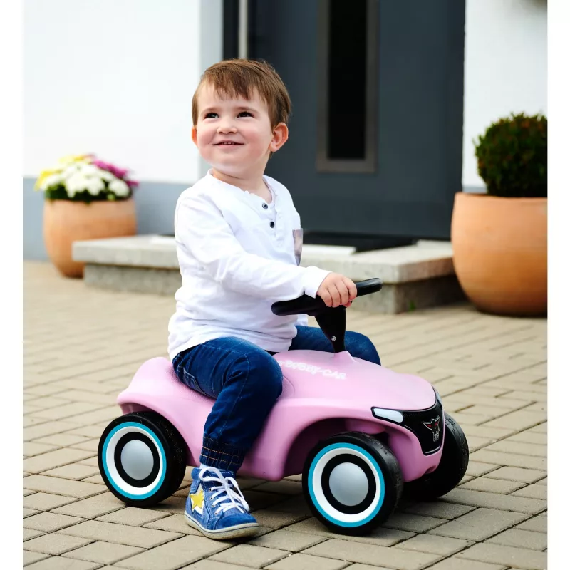 Rutschauto Simba‑Dickie BIG Bobby‑Car‑Neo Rosé, Schiebe‑ und Fahrzeug für Kinder (pink)