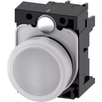 Siemens Meldeleuchte flach Weiß 24 V/AC, 24 V/DC SIRIUS ACT 3SU1102-6AA60-1AA0 1 Stk. (3SU1102-6AA60-1AA0)