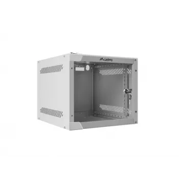 Wandmontage-Rack LANBERG WF10-2304-10S 4U, 280×310×247 mm, 20 kg Kapazität, grau