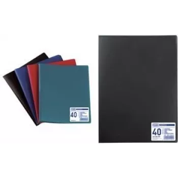 ELBA Memphis A3 Display Book, 40 Hüllen, Schwarz, Hochformat
