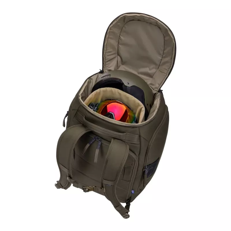 Thule 5157 Roundtrip Rollender Ski- und Snowboard-Boots-Rucksack 60L Deep Khaki