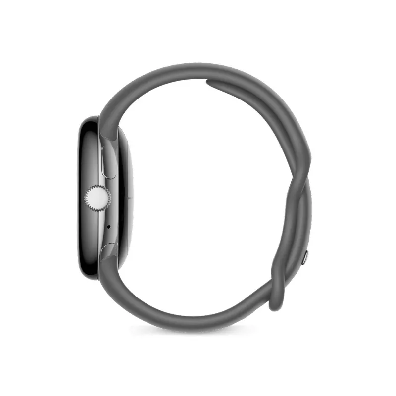Google Pixel Watch – poliertes Silber – Smartwatch mit Armband