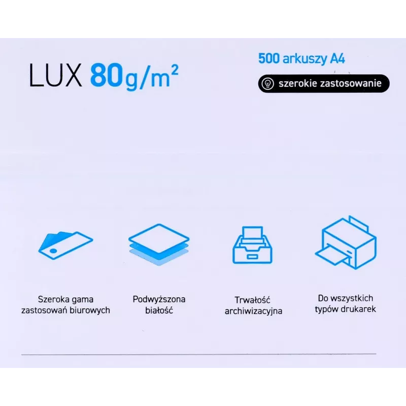Papier Kopierpapier Büro POLLUX (A4; 80 g/m²; 500 Blatt; weiß, matt)
