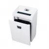 Shredder HSM Pure 420 — Partikelschnitt P-4, 24 cm Arbeitsbreite, 15 Blatt Kapazität, 35 L Auffangbehälter, weiß