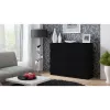 Topeshop M8 120 CZERŃ Kommode