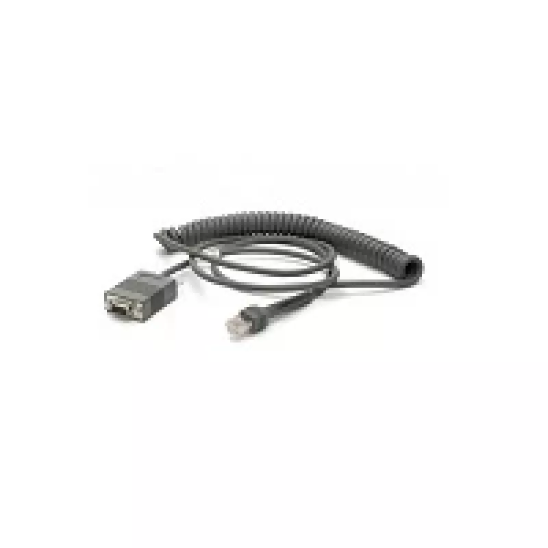 Zebra CBA-R71-C09ZAR serielles Kabel Schwarz 2,8 m RS232 DB9
