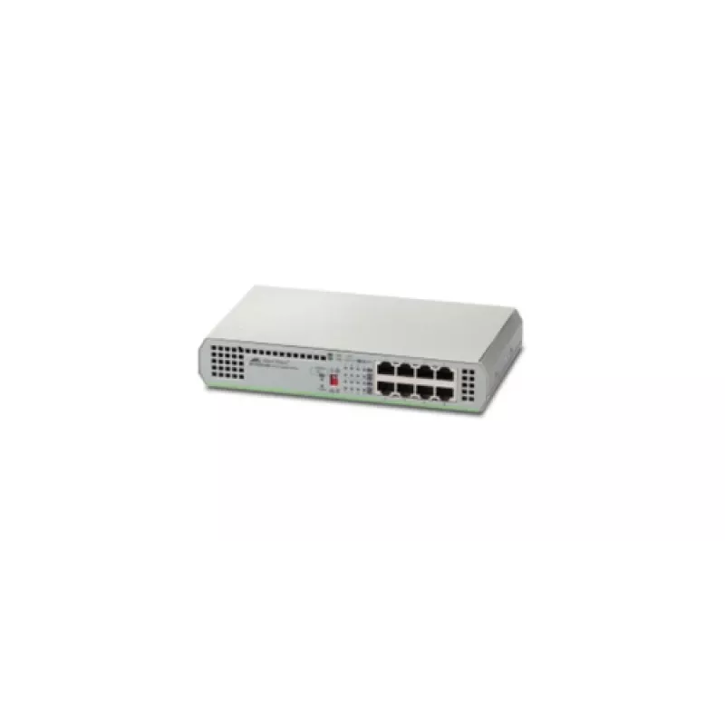 Allied Telesis AT-GS910/8-50 Unmanaged Gigabit Ethernet (10/100/1000) Grau