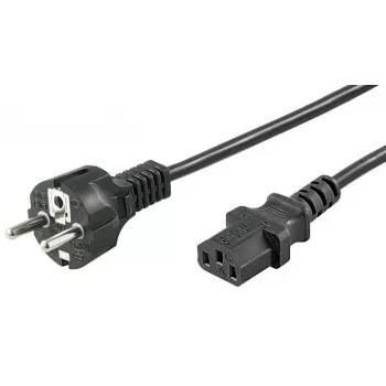 Microconnect PE0204100 Stromkabel Schwarz 10 m CEE7/7 C13-Kupplung