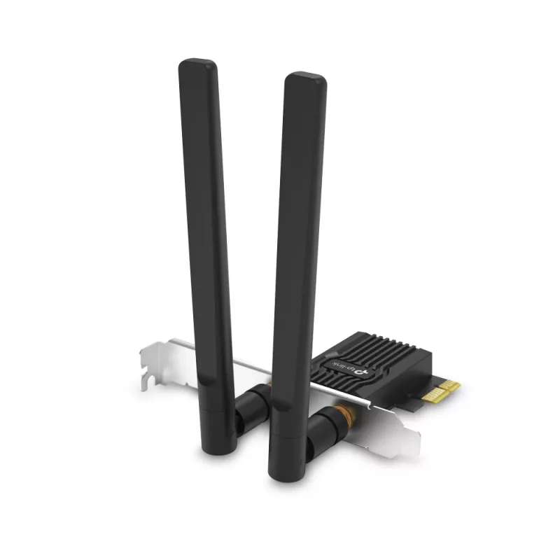 Wi‑Fi 6 Bluetooth PCIe Adapter TP‑LINK Archer TX10E AX900 — PCIe‑Karte, AX900 Wi‑Fi 6, Bluetooth