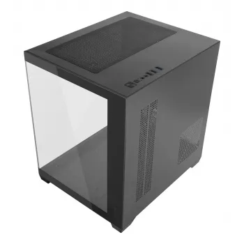 Mars Gaming MC-VIEW2 Mini Tower Schwarz
