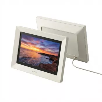 Digitaler Bilderrahmen AURA AF905 Carver – 25,4 cm (10 Zoll) Sea Salt