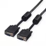 VGA-Kabel ROLINE HQ 10m M/M mit Ferrit