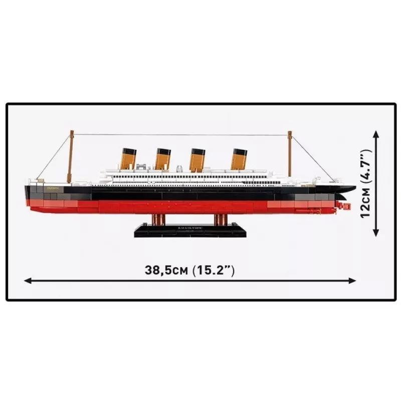 Bausatz Cobi Blocks R.M.S. Olympic 59 Blöcke — 59-teiliges Modellbau-Set