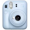 Sofortbildkamera Fujifilm Instax Mini 12 Blau — 86 x 54 mm Ausdrucke, 60 mm Brennweite, elektronischer Verschluss