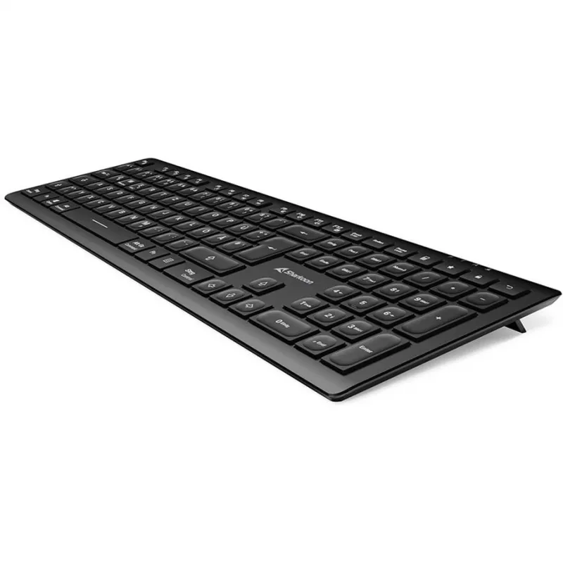 Sharkoon OfficePal K30W schwarz DE-Layout Rubberdome