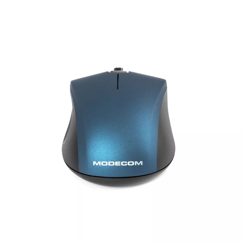 ModeCom MC-M10S - Maus - Optisch - 3 Tasten - Kabelgebunden - USB - Blau