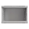 Rack-Montageschrank LANBERG WF03-5306-10S 19 Zoll 6U grau mit Glastür