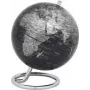 TROIKA Globe Galilei Tischuhr G1304-BKSI/CH — schwarz und silber