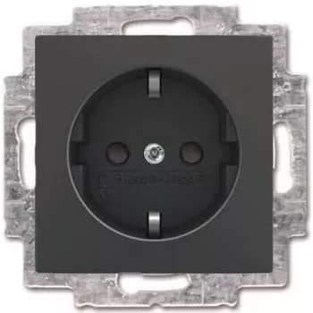 Busch Jaeger SCHUKO Steckdoseneinsatz schwarz 20 EUCB-15-914 (2013-0-5381)