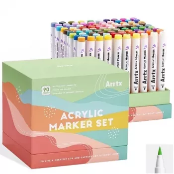 Acrylmarker Arrtx 90B — 90 Landschaftsfarben Set