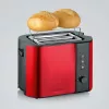Toaster Severin AT 2217 2 Scheiben 800 W Schwarz Rot