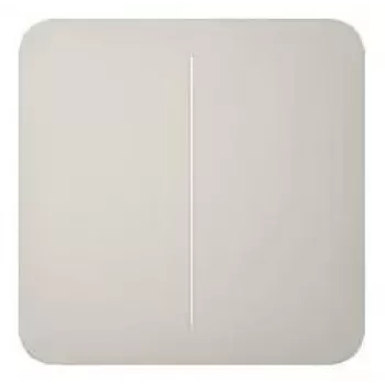 Button Ajax SoloButton 2-fach Beige 82,8 mm x 10,3 mm