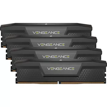 DIMM 96 GB DDR5-5600 (4x 24 GB) Quad-Kit, Arbeitsspeicher schwarz, CMK96GX5M4B5600C40, Vengeance, INTEL XMP