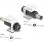 DeLOCK Keystone-Modul DC 5,5 x 2,5 mm Buchse auf Stecker weiß