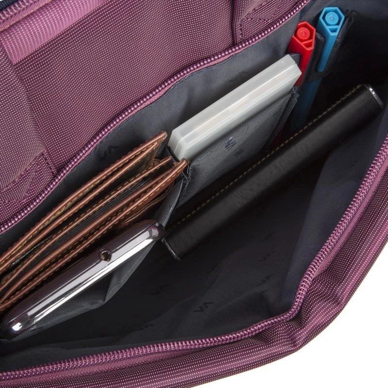 Rivacase 8231 39,6 cm (15,6) Messenger Tasche Lila