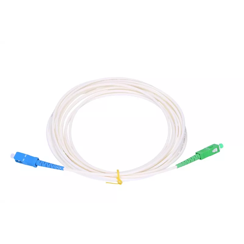 Patchcord Extralink SC/UPC - SC/APC LSZH, Singlemode G.657B3, Simplex 3mm Easy Flex, 15 m