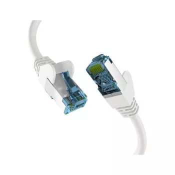 EFB-Elektronik RJ45 Patchkabel mit Cat.7 Rohkabel Weiß 1m S/FTP PIMF Netzwerkkabel LAN DSL Hersteller: EFB Elektronik (EC020200135)
