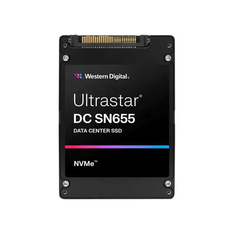 SSD-Laufwerk WESTERN DIGITAL Ultrastar DC SN655 7,68 TB and3 PCIe TLC ISE Dual Port