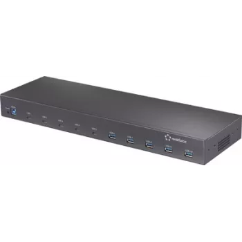 Renkforce 19 Rack-Mount 10-Port USB 3.2 Gen 2 Hub 3.2 2-Hub für Industrie (RF-6627278)