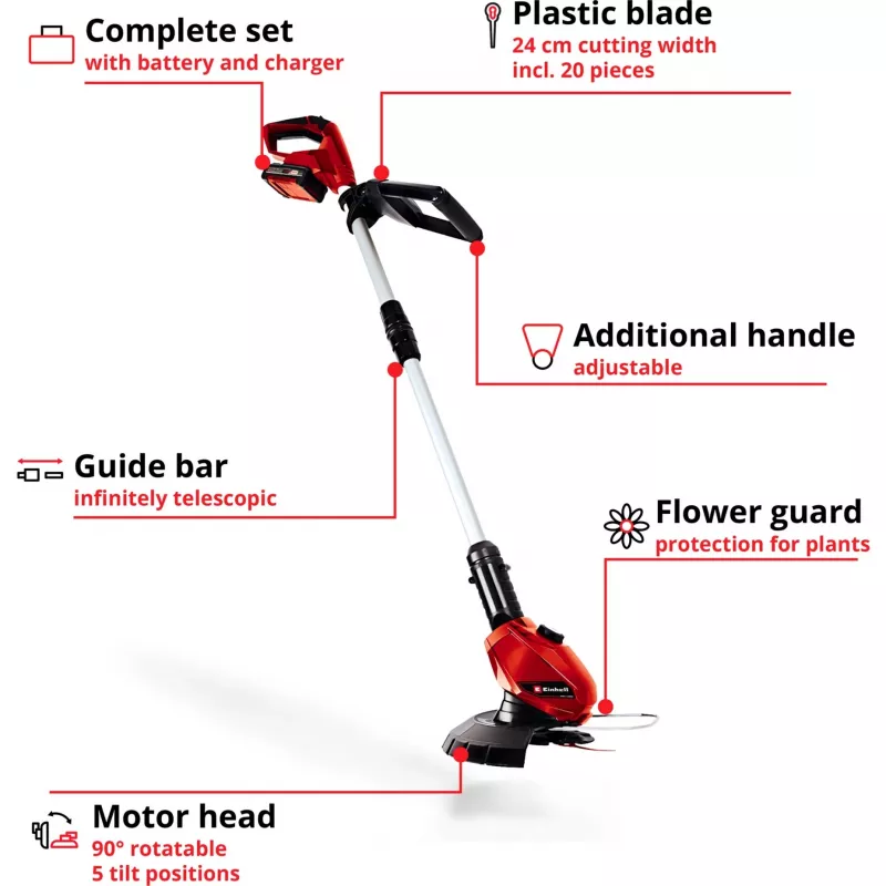 Rasentrimmer Einhell GE-CT 18 Li Kit