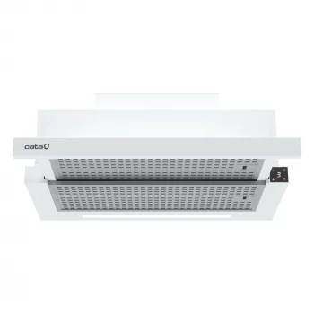 Einbau-Dunstabzugshaube CATA TFH 6830 GWH 600 m³/h Weiß Touch-Bedienung