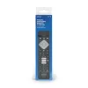SAVIO RC-16 IR-Fernbedienung für TV-Tuner / Set-Top-Box, 20 Geräte, 10 m Reichweite, schwarz