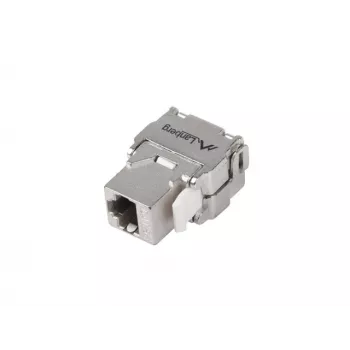 Keystone-Modul RJ45 - LSA FTP Cat.5e 180 Grad für die Montagedose